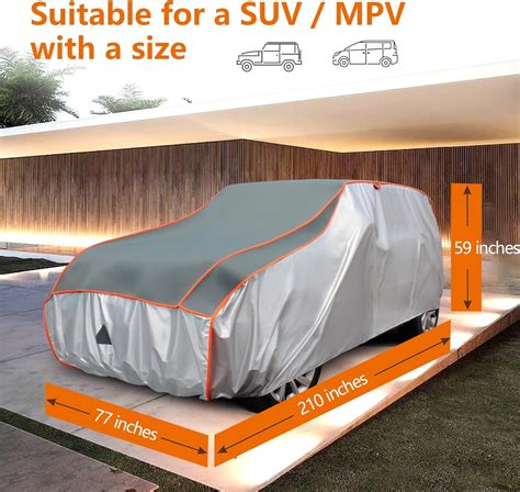 Sojoy Multi-Layered Car Cover - Hail, Rain, Snow, India | Ubuy