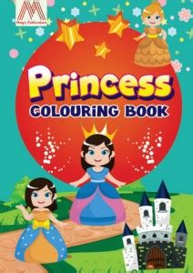 Princess Coloring Book For UKG CLASS 3-5 AGE Kids | Coloring Book For ...