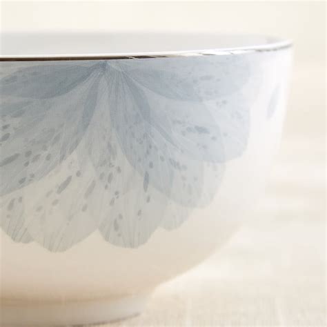 Buy Altius Mirage Bone China Floral Print Cereal Bowl - 550ml from Home ...