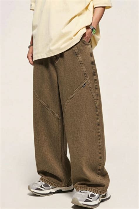 Buy Vintage Cut and Sew Jeans – Faded Walnut Wide-Leg Denim | Urban ...