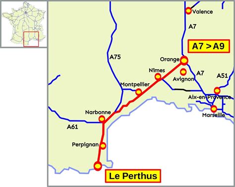 Autoroute A9 : Tracé, trajet, échangeurs, péages, sorties et tarifs ...