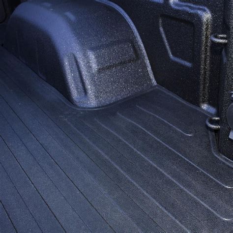 Truck Floor Bed Mat TRX 6.5' Black Rubber -Direct-Fits Ford F250 F350 ...