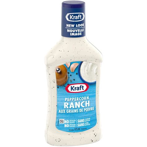 Kraft Peppercorn Ranch Dressing Nutrition Facts | Besto Blog
