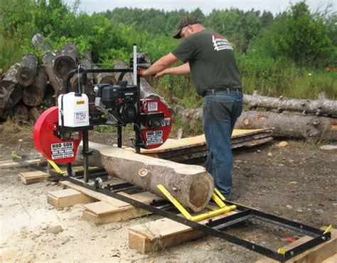 Hud-Son HFE 21 Homesteader Portable Sawmill Band Mill | Portable saw ...