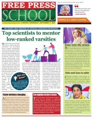 Free Press Journal Free Press School - Indore Edition, Wed, 11 Sep 24