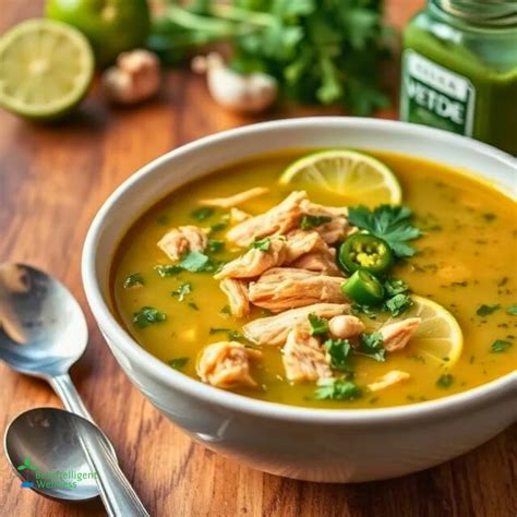 Salsa Verde Chicken Soup