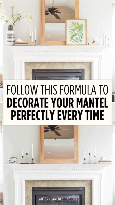 15 easy diy ideas to decorate living room mantle for spring – Artofit