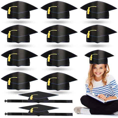 Buy Syhood 36 Pieces Graduation Caps for Kids Graduation Hats Preschool ...