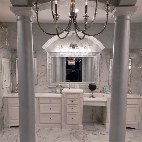 Large Format Tile Complete Bathroom Renovation - B&G Custom Builds