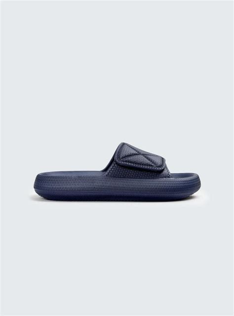 Buy Men Textured Open-Toe Sliders Online at just Rs. 499.0 ...