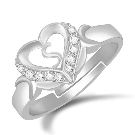 MEENAZ S Rings for Women Girls Couple girlfriend Wife lovers Valentine ...