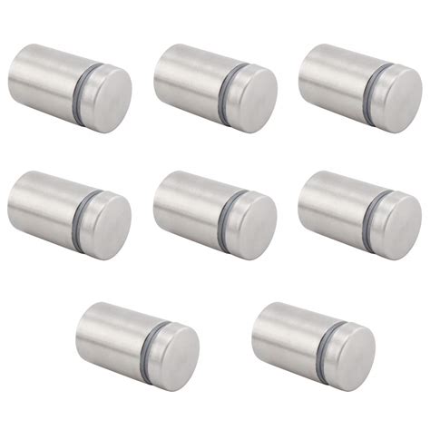 SDTC Tech 8-Pack Sign Holders Standoff Screws 3/4" Dia x 1" Len ...