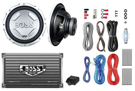 Buy BOSS AUDIO CX122 12 1400W Car Power Subwoofer Sub Mono Amplifier ...