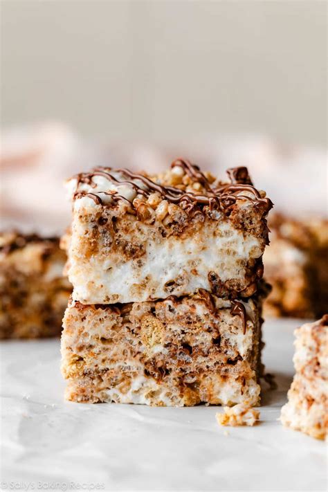 S'mores Rice Krispie Treats - Sally's Baking Addiction - emsekflol.com
