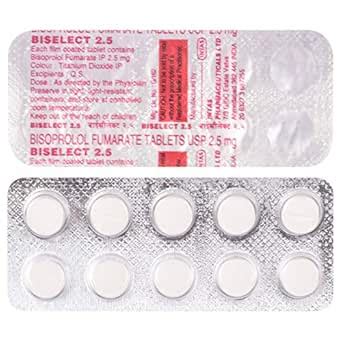 Biselect 2.5 - Strip of 10 Tablets : Amazon.in: Health & Personal Care