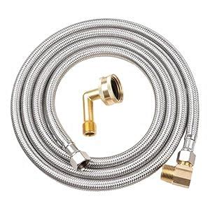 10 Ft Dishwasher Installation Kit, 3/8Inch Compression Connections, 2 ...