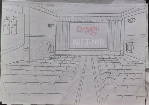 Movie Theater Drawing Reference