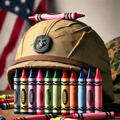 The History of USMC Crayons: From Myth to Marine Reality - Dumbells and ...