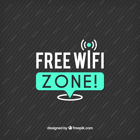 Striped background with wifi connection | Free Vector