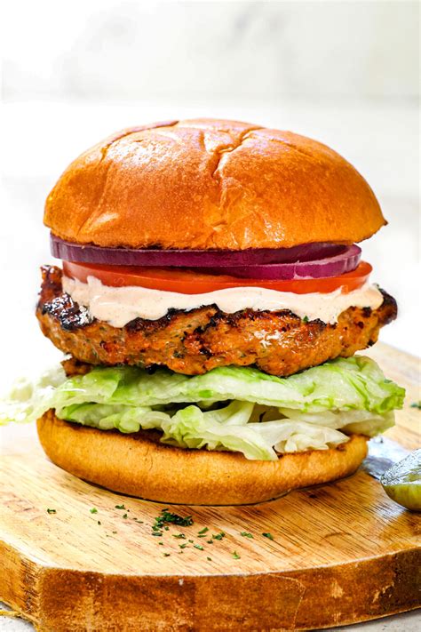 Homemade Turkey Burgers - Carlsbad Cravings