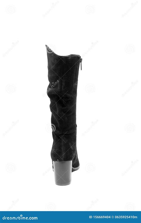 Women`s black boot stock photo. Image of autumn, boots - 156669404