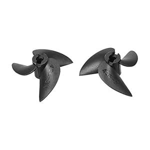 Buy uxcell RC Boat CCW/CW Propeller 4mm Shaft 3 Vanes 36mm 1.4 P Fan ...