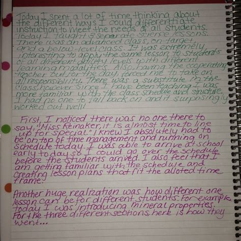 Image result for Reflective Blog Examples