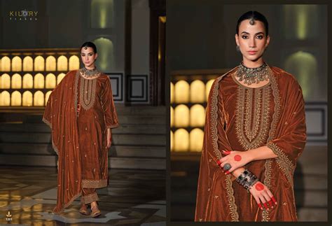 Kilory Rasm Velvet Designer Salwar Kameez Collection