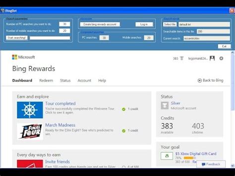 Image result for Bing Rewards Script