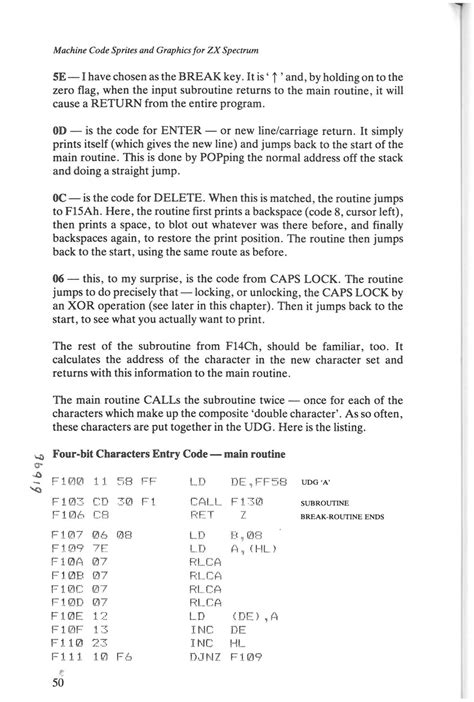 Image result for ZX Spectrum Machine Code