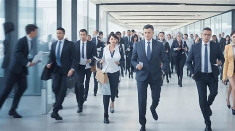 Crowd of Business People 的图像结果