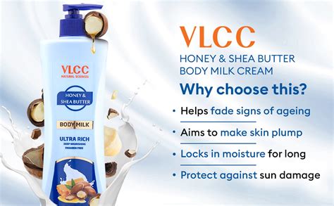 VLCC Honey & Shea Butter Ultra Rich Body Lotion 400 ml | With Honey ...