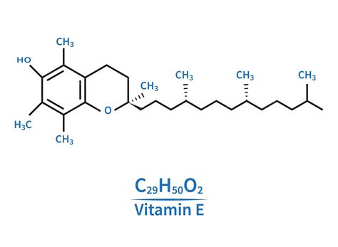 Structure Of Vitamin E