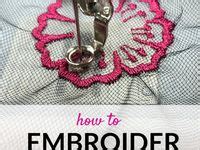 Image result for Machine Embroidery Tutorials