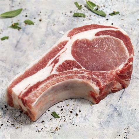 Pork Bone-In Berkshire Thick Ribeye Chop – Wild Fork Foods