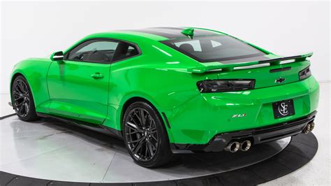 Green Chevrolet Camaro Zl1 Convertible