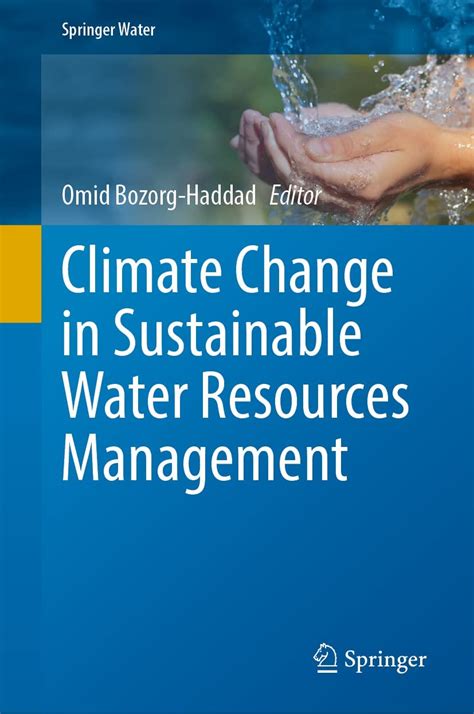 Climate Change in Sustainable Water Resources Management (Springer ...