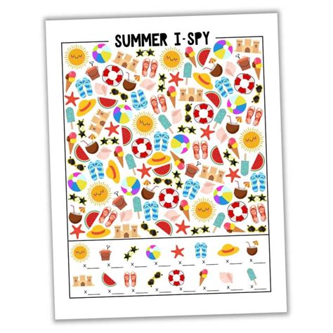 I Spy Printables Pdf Printable World Holiday/i Spy Nature Printable