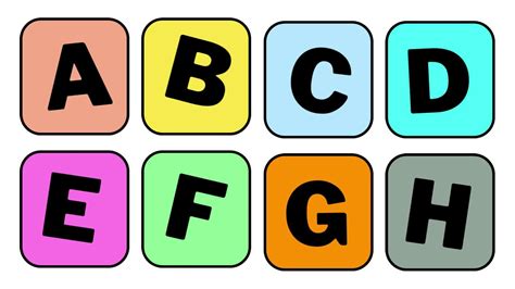 a B C letra animar alfabeto aprendizaje para niños a B C D para ...