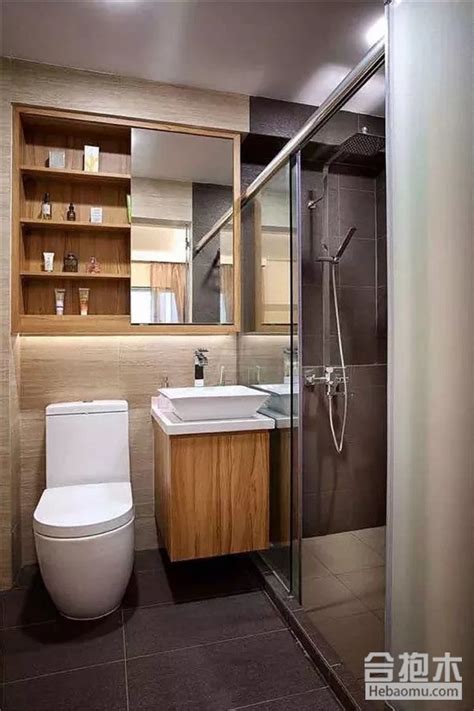 卫生间装修效果图：24例干湿分离设计，总有一款适合你家! - 知乎