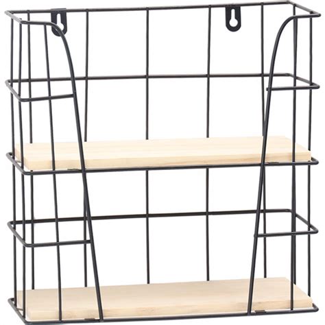 Two Tier Metal Shelf Online - Premium Wall Shelf | Nestasia