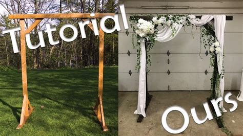 Do It Yourself Wedding Arch 的图像结果