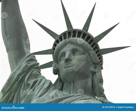 Statue of Liberty Close Up on Face Stock Photo - Image of city, york ...