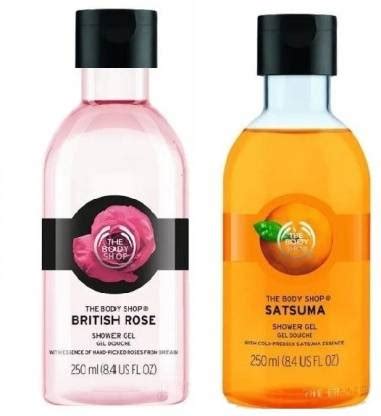 THE BODY SHOP British Rose & Satsuma Shower Gel Each 250ml: Buy THE ...