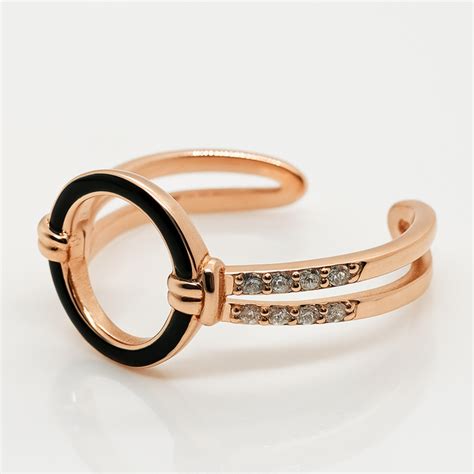 Midnight Halo Champagne Gold Ring – Pahel