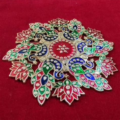 Acrylic Sticker - Acrylic Rangoli Floor Stickers Trader - Wholesaler ...