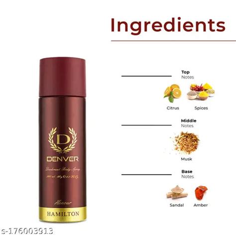 DENVER Perfume Body Spray Caliber,Honour & Imperial Nano Deo Long Last ...