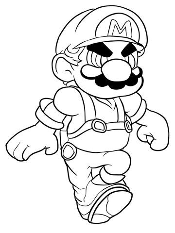 Chibi mario kleurplaten 100 kleurplaten mario voor gratis afdrukken ...