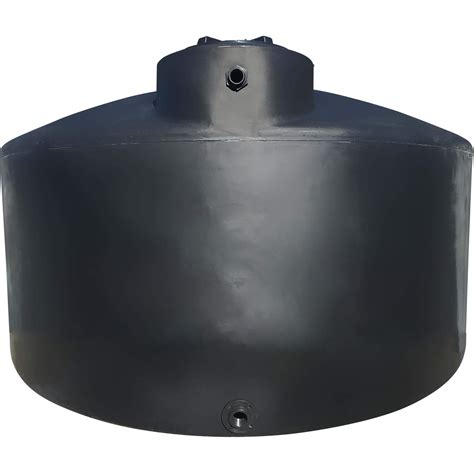 5000 Gallon Water Storage Tank - Black | Norwesco 40943