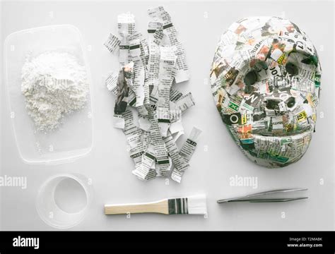 Image result for Making Paper Mache